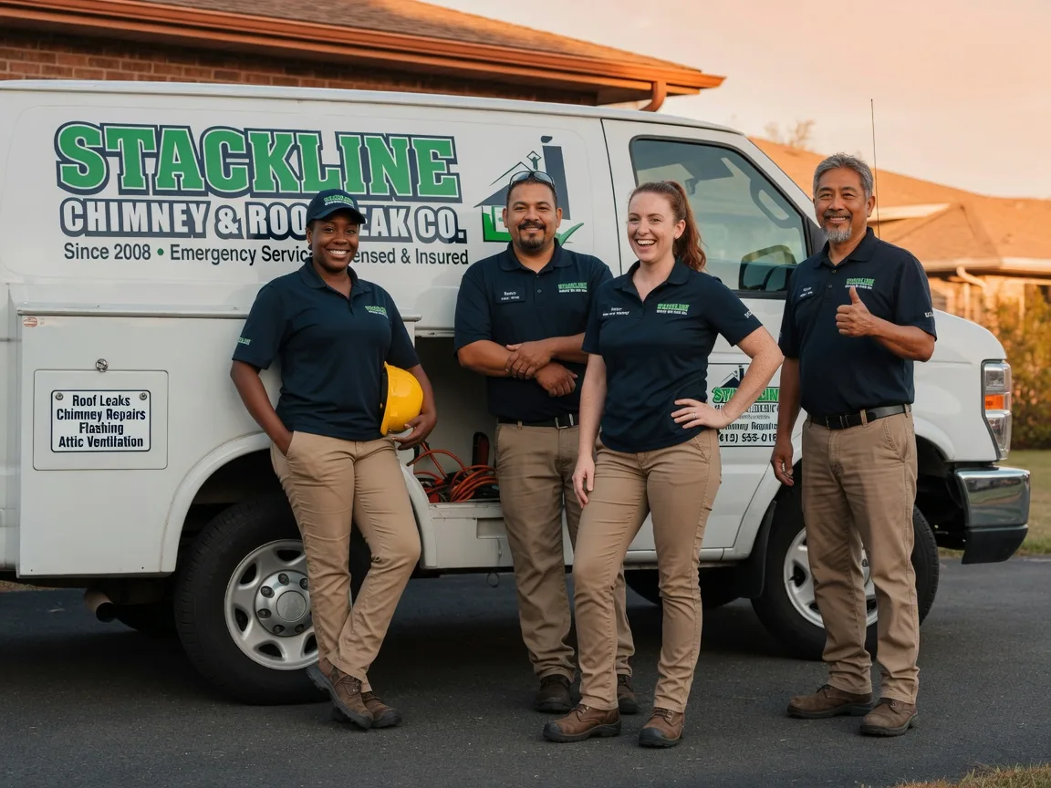 Chimney flashing repair company in Shinnston, WV